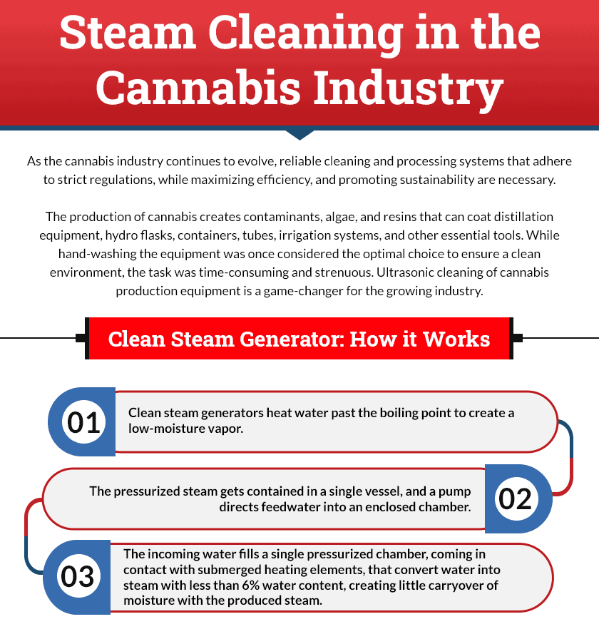 Steam Cleaning in the Cannabis Industry