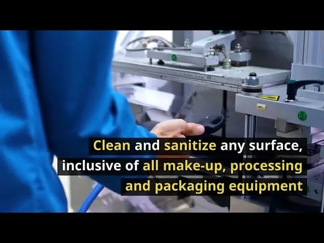 Dry Steam Cleaners for the Bakery Industry Dry Steam Cleaners for the Bakery Industry