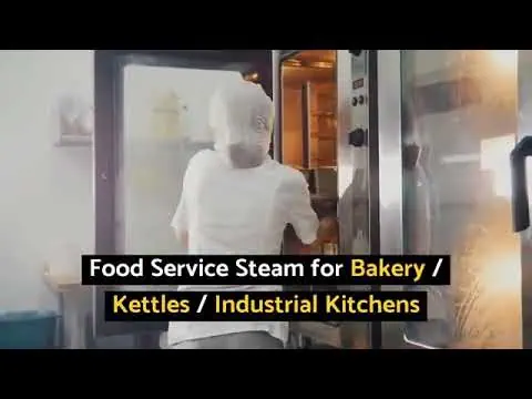 Food Service Steam for Bakery, Kettles, and Industrial Kitchens Food Service Steam for Bakery, Kettles, and Industrial Kitchens