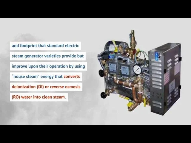 Indirect Clean Steam Generators in Biopharma and Pharma Indirect Clean Steam Generators in Biopharma and Pharma
