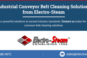 Industrial Conveyor Belt Cleaning Solutions from Electro-Steam