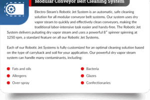 Modular Conveyor Belt Cleaning System
